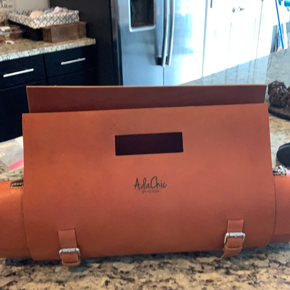 Brand New Ethiopian Leather Barrel Bag